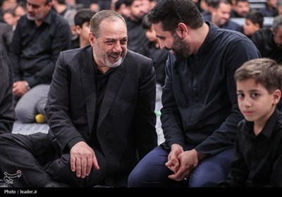عزاداری شب هشتم محرم در حسینیه امام خمینی(ره)