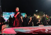 عزاداری باشکوه هیئت‌های مذهبی در میدان تاریخی ارگ کرمان