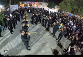 عزاداری باشکوه هیئت‌های مذهبی در میدان تاریخی ارگ کرمان