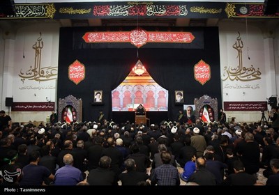 وداع با حاج رمضان در شب هشتم محرم