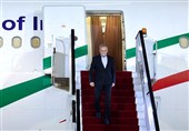 Iran’s President in Azerbaijan for ECO Summit