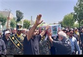 پیکر مطهر "شهید نعمتی" در بهارستان تشییع شد