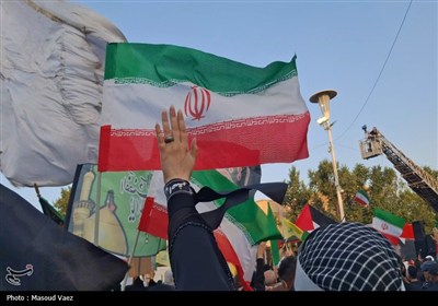 خروش عاشورایی تبریز علیه صهیونیسم