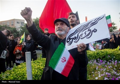 خروش عاشورایی تبریز علیه صهیونیسم