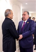 دیدار روسای جمهور ایران و تاجیکستان