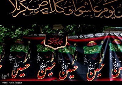 گلستان شهدای اصفهان میزبان عزادارن حسینی
