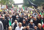خشم مردم چرام علیه صهیونیسم؛ فریاد حمایت از فلسطین