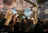 تشییع و تدفین شهید ایزدی در حرم حضرت معصومه(س)