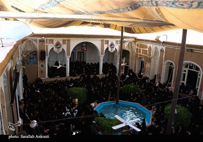 عزاداری ماه محرم در خانه سادات خوشرو کرمان