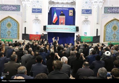 نماز جمعه پُرشور اردبیل به امامت آیت‌الله عاملی