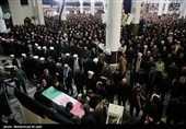 تشییع پیکر شهید سرلشگر محمد سعید ایزدی و جانباز شهید محمد آقازیارتی - قم
