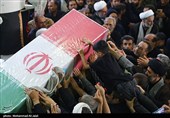 تشییع پیکر شهید سرلشگر محمد سعید ایزدی و جانباز شهید محمد آقازیارتی - قم