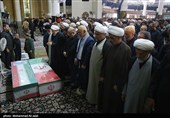 تشییع پیکر شهید سرلشگر محمد سعید ایزدی و جانباز شهید محمد آقازیارتی - قم