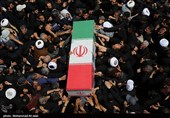 تشییع پیکر شهید سرلشگر محمد سعید ایزدی و جانباز شهید محمد آقازیارتی - قم
