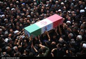 تشییع پیکر شهید سرلشگر محمد سعید ایزدی و جانباز شهید محمد آقازیارتی - قم