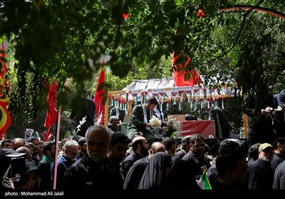 تشییع پیکر شهید سرلشگر محمد سعید ایزدی و جانباز شهید محمد آقازیارتی - قم