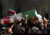 تشییع پیکر شهید سرلشگر محمد سعید ایزدی و جانباز شهید محمد آقازیارتی - قم