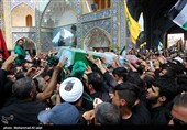 تشییع پیکر شهید سرلشگر محمد سعید ایزدی و جانباز شهید محمد آقازیارتی - قم