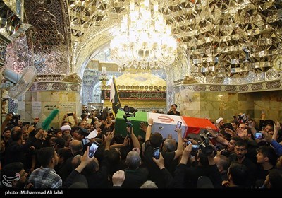 تشییع پیکر شهید سرلشگر محمد سعید ایزدی و جانباز شهید محمد آقازیارتی - قم