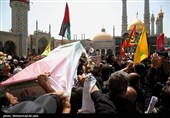 تشییع پیکر شهید سرلشگر محمد سعید ایزدی و جانباز شهید محمد آقازیارتی - قم