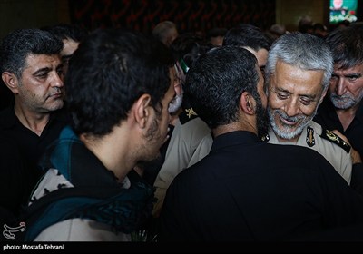امیر سیاری در پاسداشت سپهبد شهید حسین سلامی