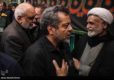 سردار مجید خادمی رئیس سازمان اطلاعات سپاه پاسداران انقلاب اسلامی در پاسداشت سپهبد شهید حسین سلامی