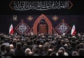 مراسم عزاداری شب تاسوعای حسینی (ع) در حسینیه امام خمینی (ره)