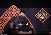 مراسم عزاداری شب تاسوعای حسینی (ع) در حسینیه امام خمینی (ره)