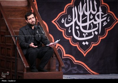 مراسم عزاداری شب تاسوعای حسینی (ع) در حسینیه امام خمینی (ره)