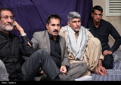 مراسم عزاداری شب تاسوعای حسینی (ع) در حسینیه امام خمینی (ره)