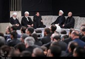 مراسم عزاداری شب تاسوعای حسینی (ع) در حسینیه امام خمینی (ره)