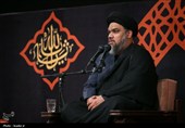 مراسم عزاداری شب تاسوعای حسینی (ع) در حسینیه امام خمینی (ره)