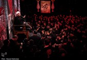عزاداری شب تاسوعای حسینی در هیأت ریحانه الحسین