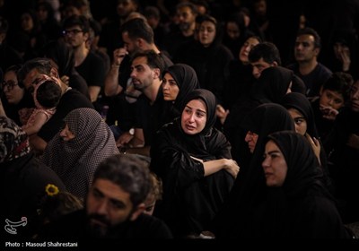 عزاداری شب تاسوعای حسینی در هیأت ریحانه الحسین