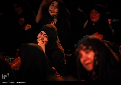 عزاداری شب تاسوعای حسینی در هیأت ریحانه الحسین