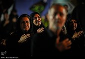 عزاداری شب تاسوعای حسینی در هیأت ریحانه الحسین