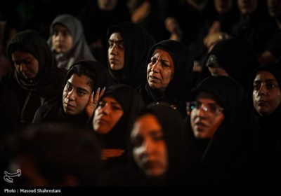 عزاداری شب تاسوعای حسینی در هیأت ریحانه الحسین