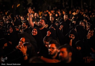 عزاداری شب تاسوعای حسینی در هیأت ریحانه الحسین