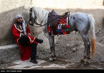 آیین تعزیه خوانی در روستای حصار - قزوین