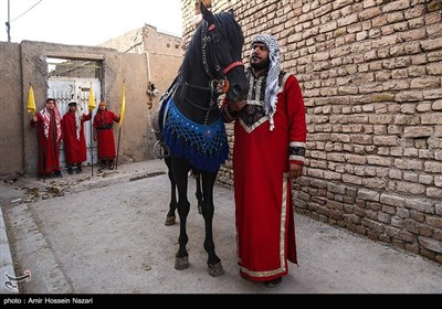 آیین تعزیه خوانی در روستای حصار - قزوین