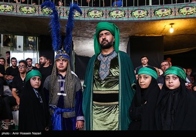 آیین تعزیه خوانی در روستای حصار - قزوین