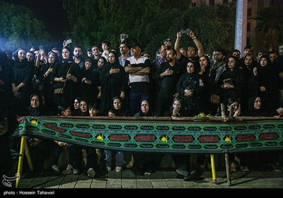 مراسم عزاداری شب تاسوعای حسینی (ع) در کیش