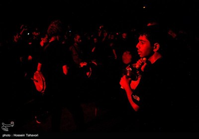 مراسم عزاداری شب تاسوعای حسینی (ع) در کیش
