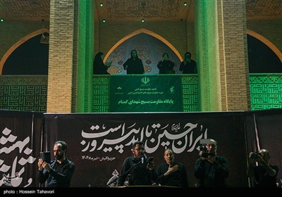 مراسم عزاداری شب تاسوعای حسینی (ع) در کیش
