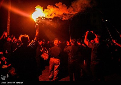 مراسم عزاداری شب تاسوعای حسینی (ع) در کیش