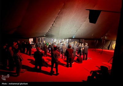 مراسم،شب،معنوي،عزاداري،عنوان،الشهدا،محفل،بيرجند،خواهران،هيئت