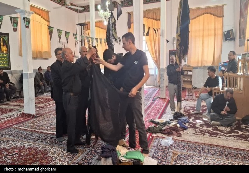 بازگشت به ریشه‌ها با پرچم سیاه محرم؛ وقتی روستا جان می‌گیرد