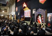 عزاداری شب تاسوعای حسینی در حرم حضرت معصومه (س)