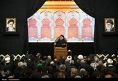 عزاداری شب تاسوعای حسینی در حرم حضرت معصومه (س)