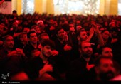عزاداری شب تاسوعای حسینی در حرم حضرت معصومه (س)
